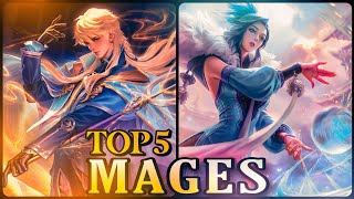 Top 5 Best Mages In The Current Meta  Honor of Kings  HoK [upl. by Murton]