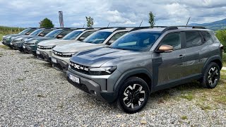 DACIA DUSTER different SPECS  JOURNEY vs EXTREME 4X2 vs 4X4 exterior amp interior [upl. by Inge]