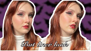 Bat EyelinerTutorial  Look [upl. by Jolanta]