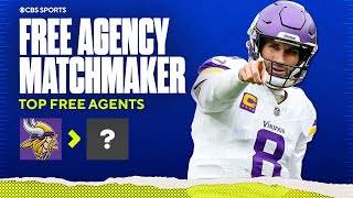 2024 NFL Free Agency MATCHMAKING THE TOP FREE AGENTS I CBS Sports [upl. by Imailiv]