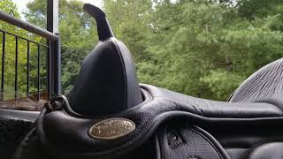 Hilason Synthetic Treeless western saddle review [upl. by Born]