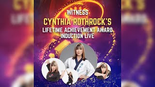 Cynthia Rothrocks Lifetime Achievement Martial Arts SuperShow [upl. by Gnap]