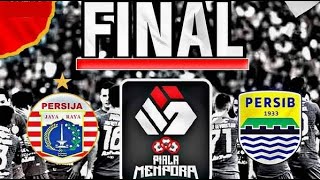 🔴LEG 1 PARTAI FINAL PERSIJA JAKARTA VS PERSIB BANDUNG FINAL PIALA MENPORA 2021 REAKSI MARCO MOTTA [upl. by Llenet]