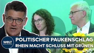 HESSEN Politischer Paukenschlag Aus für SchwarzGrün – CDU will mit SPD regieren – Grüne sauer [upl. by Inoj]