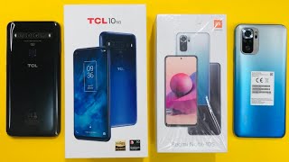 TCL 10 5G vs Xiaomi Redmi Note 10s [upl. by Allehc]