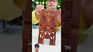 Quran pak stand woodworking beautifulrecite beautifullquran handmade craft art homedecor [upl. by Dalenna]