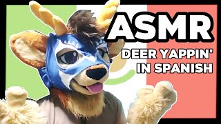 DEER ASMR BUT IN SPANISH Pampering Brushing Kisses Yapping Tingles [upl. by Franck684]