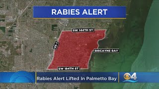 Palmetto BayCutler Bay Rabies Alert Lifted [upl. by Eilahs]