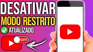 Como DESATIVAR o MODO RESTRITO do YOUTUBE [upl. by Airetnuhs612]