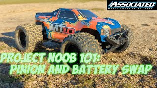 Team Associated Rival MT10 Brushed For the Noobs  The Swap [upl. by Annaj]