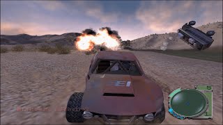 Smugglers Run 2 Hostile Territory  Messing AroundBlowing Up Vehicles PS2PCSX2 [upl. by Matejka]