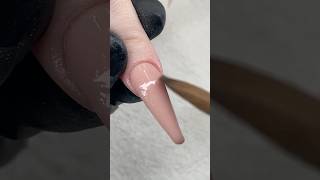 Long stiletto nail shape nails nailart naildesigns nailtech nailtutorial acrylicnail [upl. by Leunas]