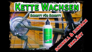 Kette wachsen  Schnell amp Einfach Optimize Kettenwachs [upl. by Nilerual651]