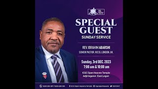 SPECIAL GUEST SUNDAY SERVICE WITH REV IBRAHIM ABARSHI [upl. by Eoz]