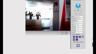 WANSCAM ip camera IE browser operation instruction [upl. by Ihsakat]