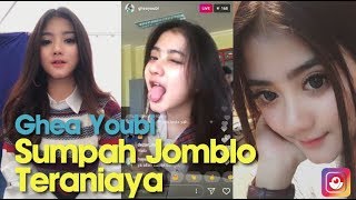 Ghea Youbi quotSumpah Jomblo Teraniayaquot IGStory [upl. by Hartmunn]