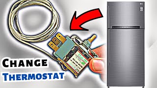 Replace Faulty Refrigerator Temp Thermostat Before Food Spoils [upl. by Harper536]