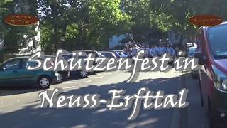 Schützenfest in NeussErfttal 2017 Königsparade am 19Juni 2017 komplet [upl. by Llerraf842]