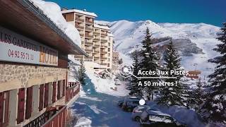 Panorama Hotel les Gardettes Orcieres Hiver 2018 [upl. by Ppilihp]