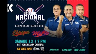 ENVIVO  Final del Béisbol Mayor  Chiriquí vs Pma Metro  juego 4 [upl. by Jorgan429]