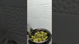 Karela Frykadwakarela youtubeshorts cooking cookingfood [upl. by Ennairda463]