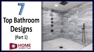 7 Best Master Bathroom Designs from our 2020 Home Tours  so far [upl. by Ardaid592]