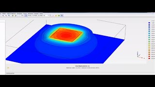 Plaxis 3D Tutorial analysis of concrete slab result extraction and subgrade reaction [upl. by Goldstein]