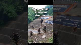 Zigzag Road Atimonan Quezon atimonanquezon zigzagroad ridesafe [upl. by Anawt]