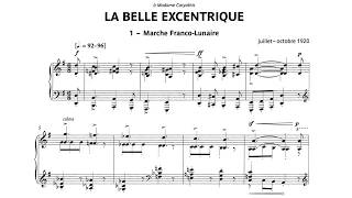 Erik Satie 1920 La Belle Excentrique piano solo [upl. by Kathi]