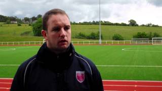 Mark Nisbet Post Match 24th June 2012 [upl. by Sheridan]