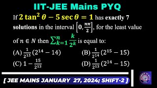 GooD Trigonometric Question and Sequence Series Mixed Question  Trigonometric Equations Jee  jee [upl. by Francklin972]