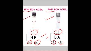 npn and pnp transistor working c1815 a1015 circuit [upl. by Eilama]