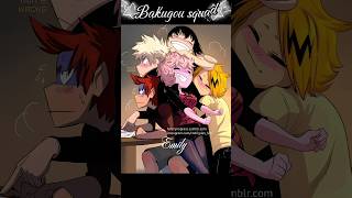 Bakugou squad🔥❤️anime mha bnha myheroacademia bakugou kirishima mina kaminari memes shorts [upl. by Merceer]