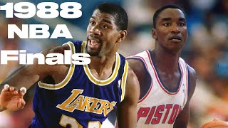 1988 NBA FINALS  Los Angeles Lakers vs Detroit Pistons  FULL GAME 7 Highlights [upl. by Llenehs]