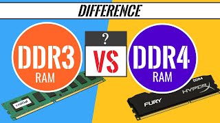 What is the between difference DDR3 vs DDR4 RAM [upl. by Yelsgnik]