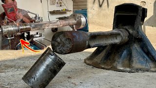 Effective process  How Nimble Mechanic Repaired Emergency A Broken Suspension Trunnion Shaft… [upl. by Bohon]