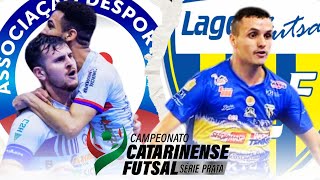 CUNHA PORÃ X LAGES aovivo futsal SERIE PRATA [upl. by Etezzil265]