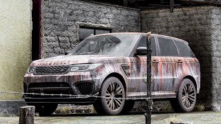 Restoration Abandoned Range Rover Velar  Forza Horizon 5  panicwheel viral [upl. by Arama]