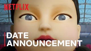 Squid Game Season 2  Date Announcement  Netflix [upl. by Fitting856]