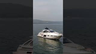 Luxury Yacht  Pershing 7X flying over the sea  Ferretti Group [upl. by Silvanus822]