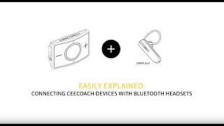 How to pair your CEECOACH® device with the Blueetoh® Headset Jabra 2047 [upl. by Friederike]