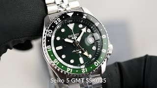 Seiko 5 GMT SSK035 SSK035K1 [upl. by Porty]