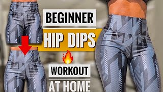 Best HIP DIPS FOCUS ExercisesIncrease SIDE BOOTY Muscle Size Naturally Beginner Friendly [upl. by Eilraep]