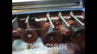 HUICHUN  Fine wire drawing machine with annealer DCA 24 [upl. by Rech]