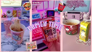 Kawaii Making Ramen ASMR 🍜🍥  TikTok Compilation [upl. by Zoeller]