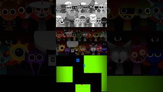 All Incredibox Sprunki Characters Singing Together Mod Happy vs Horror  Blue Bouncing Square [upl. by Amsa]