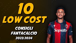 10 LOW COST da PRENDERE all ASTA FANTACALCIO 202324 [upl. by Llenor]