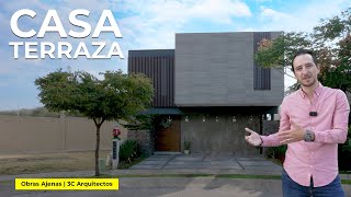 CASA TERRAZA No Imaginas LO AMPLIA y ABIERTA QUE ES  Obras Ajenas  3C Arquitectos [upl. by Nillek604]