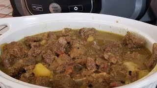 Ninja Foodi Curry Goat Happy Thanksgiving to my subscribers [upl. by Le]