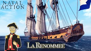 The Ships of Naval Action La Renommee [upl. by Nilson]